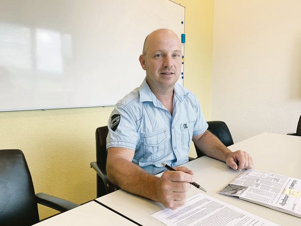 Adrian Rogger arbeitet beim Luzerner Bäuerinnen- und Bauernverband und berät Bauinteressierte. (Bild Josef Scherer)