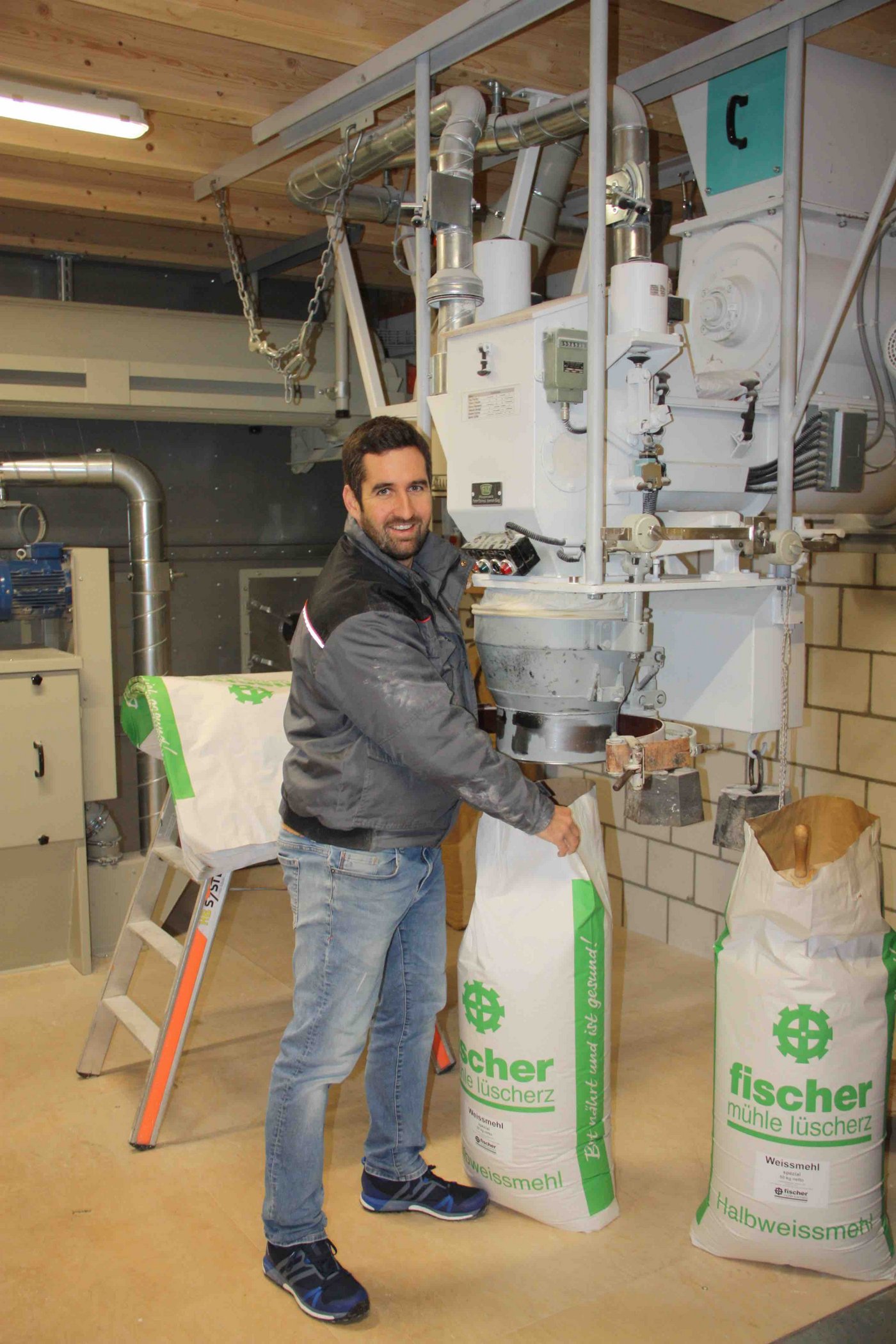 Thierry Fischer gefällt die Vielseitigkeit seines Berufes. (Bild Andrea Wyss)