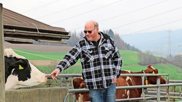 Die Milchwirtschaft auf Patrick Müllers Hof läuft wieder rund. Zur Durchleitung des Stroms über sein Land hat er nichts mehr zu sagen, er wurde enteignet. 