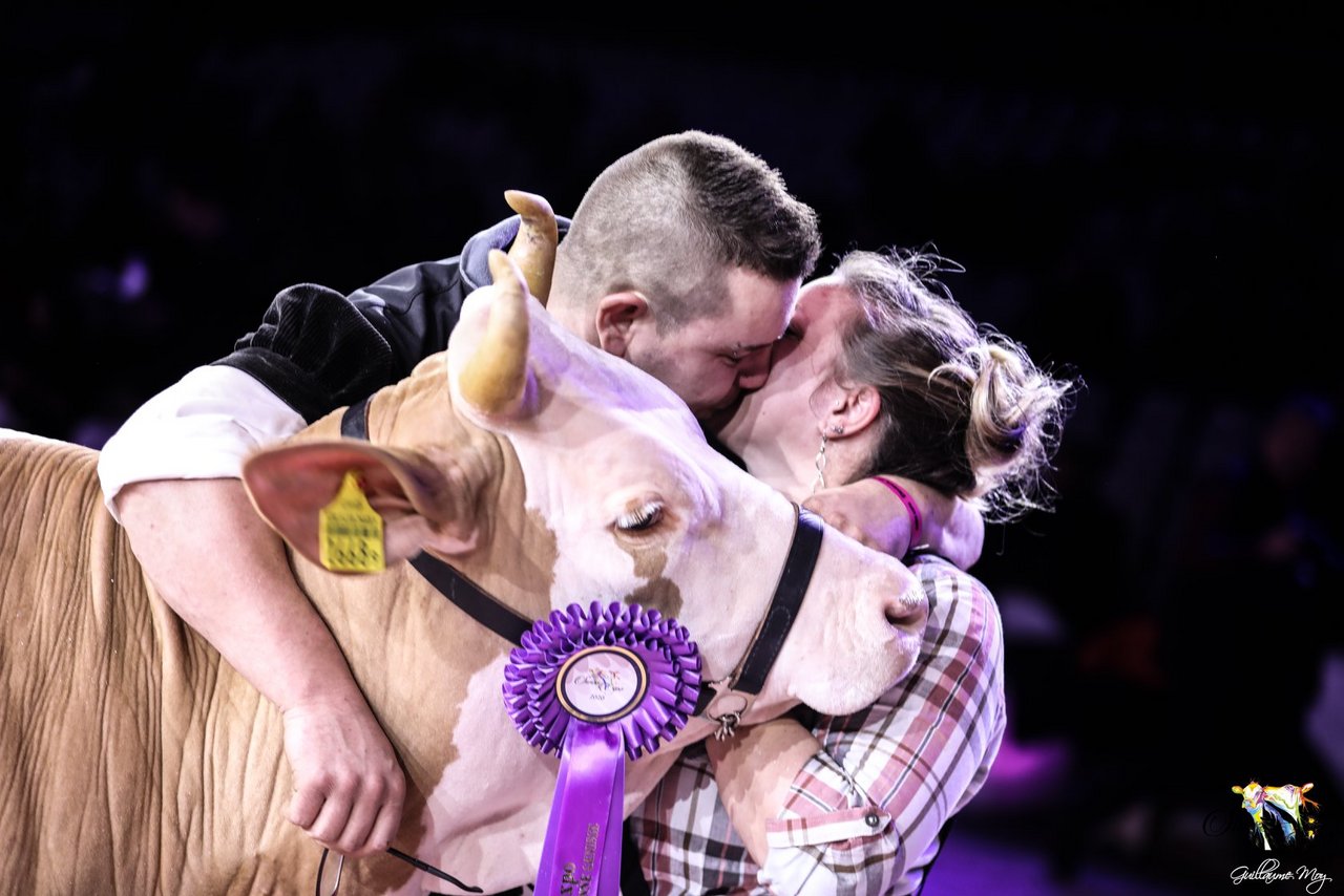 So kennt man die Swiss Expo: Schöne Kühe, Siegerküsse, Glamour und viele überschäumende Emotionen. All das muss dieses Jahr wegen Corona ausfallen. (Bild SwissExpo 2020)