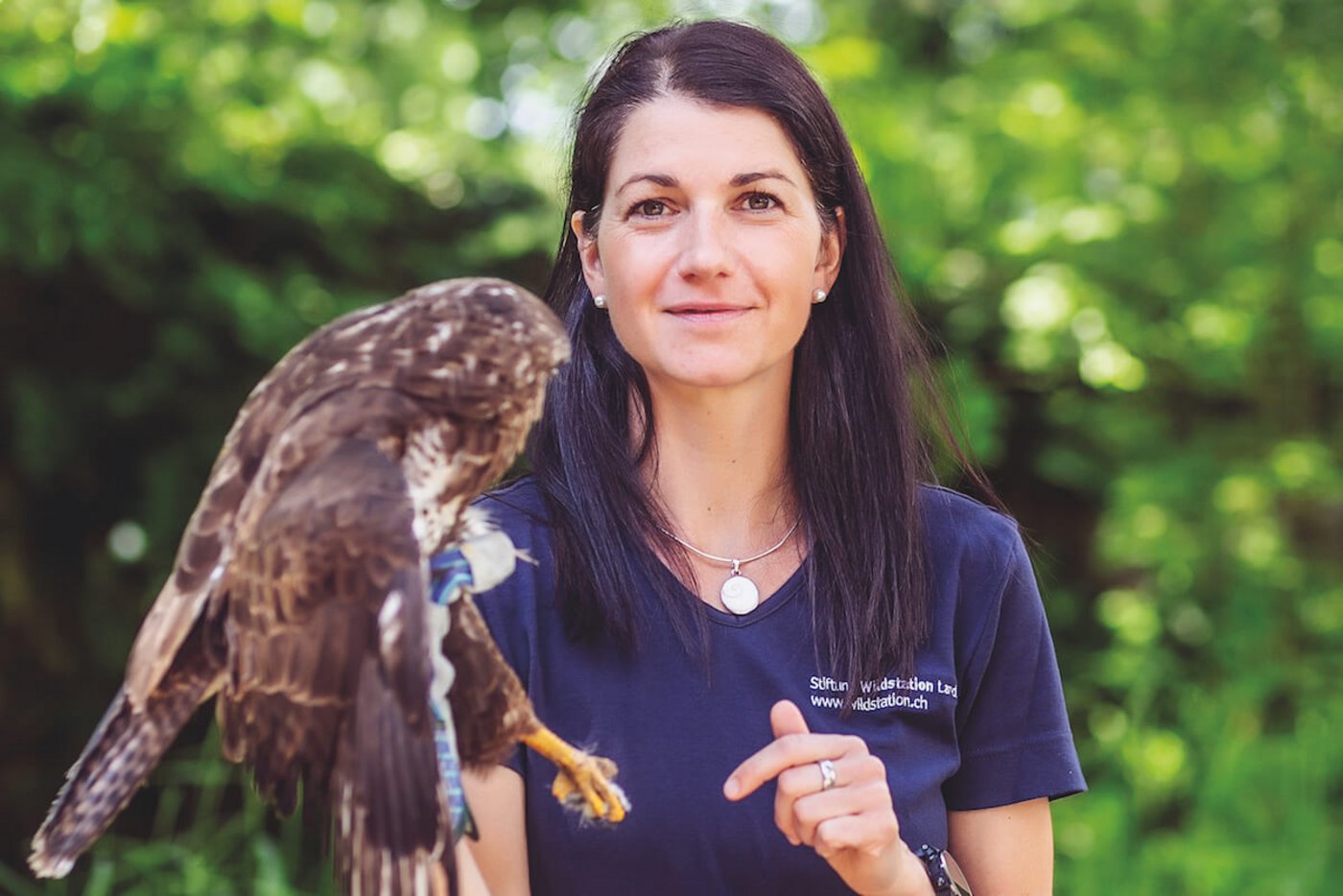 Ulrike Cyrus-Eulenberger, Leiterin der Wildstation Utzenstorf BE. (Foto: Pia Neuenschwander)