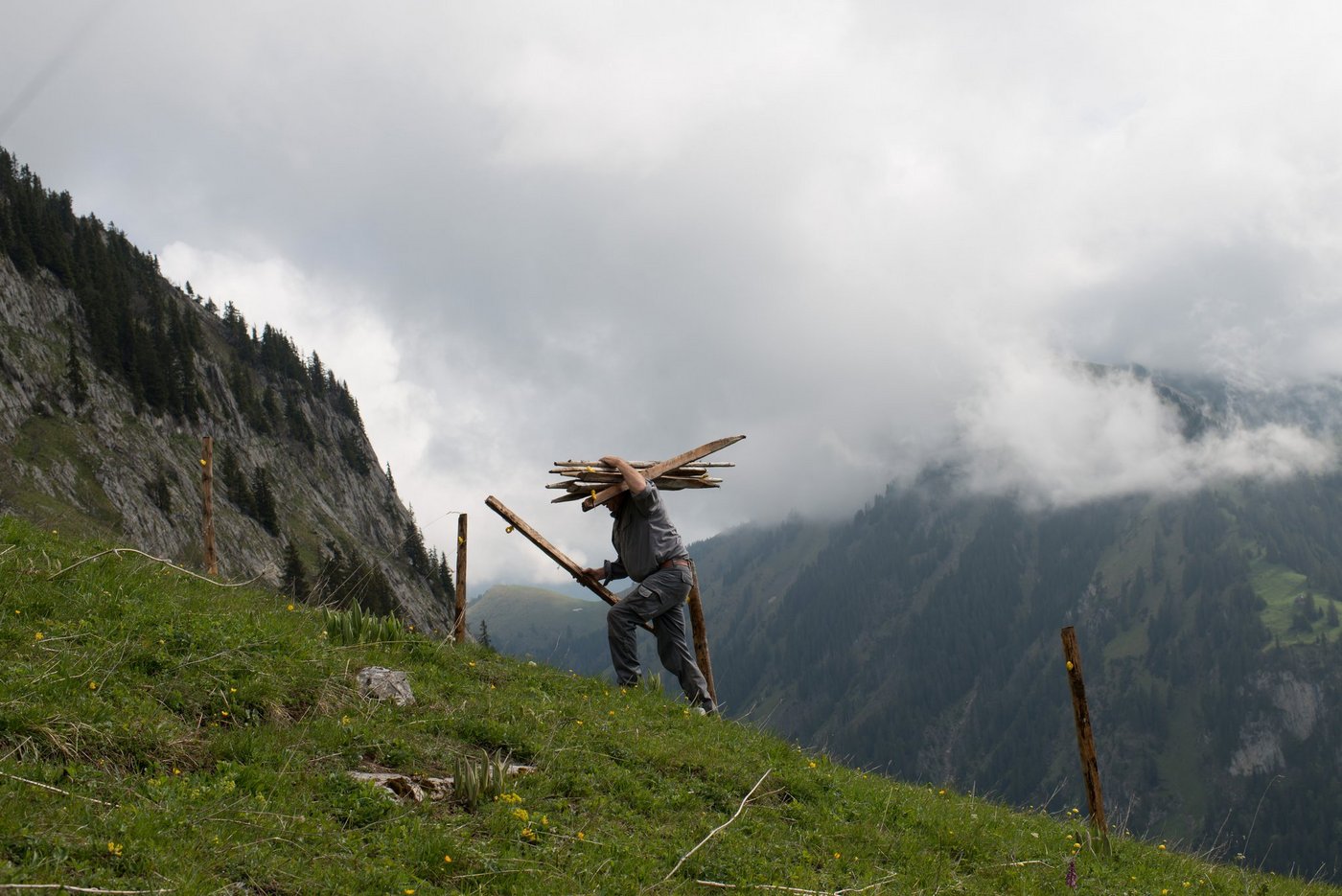 Die Geographie der Schweiz beeinflusst die Art und Weise, wie einheimische Lebensmittel hergestellt werden. (Bild Mélanie Rouiller)