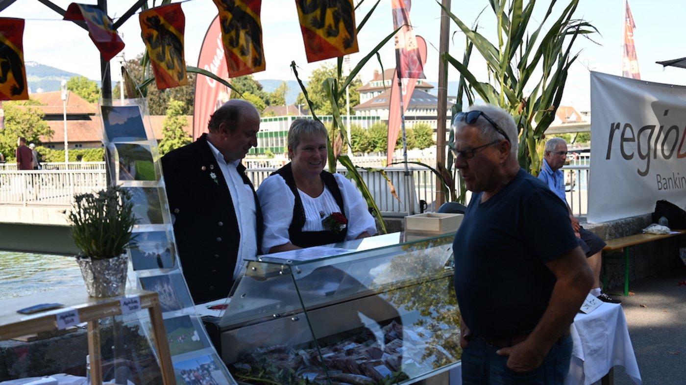 Die Besucher sind da, wenn auch weniger zahlreich als in den Vorjahren.