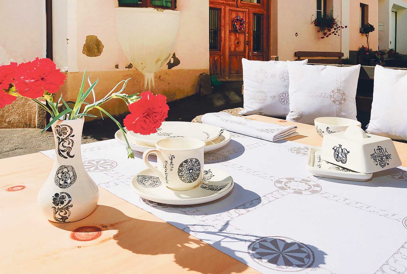 Kissen sind nur einige der vielen Prunkstücke.