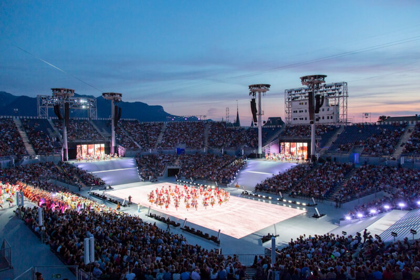 Die Fête des Vignerons scheint einen Verlust einzufahren. Doch die Bilanz ist noch nicht abschliessend. (Bild Archiv BauZ)