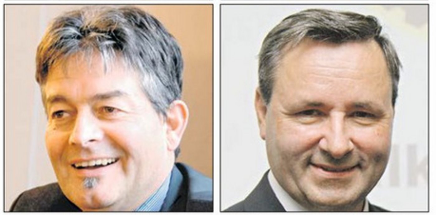 ... Martin Haab (SVP/ZH) (links) und Werner Salzmann (SVP/BE). 