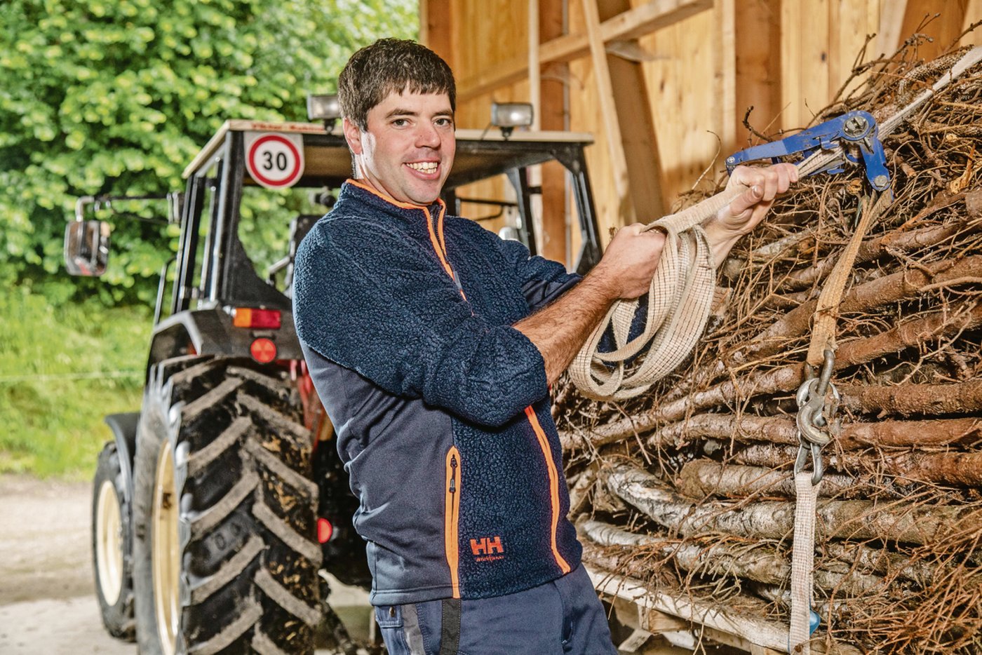 Nicht alltäglich, aber sehr kurzweilig sei das Fotoshooting gewesen, meint Urs Rindisbacher.