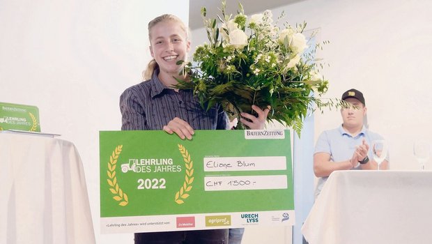 Diesmal machte eine Diesmal machte eine Frau das Rennen: Die 16-jährige Eliane Blum, im ersten Lehrjahr als Landwirtin EFZ, punktete bei der Leserschaft der BauernZeitung.