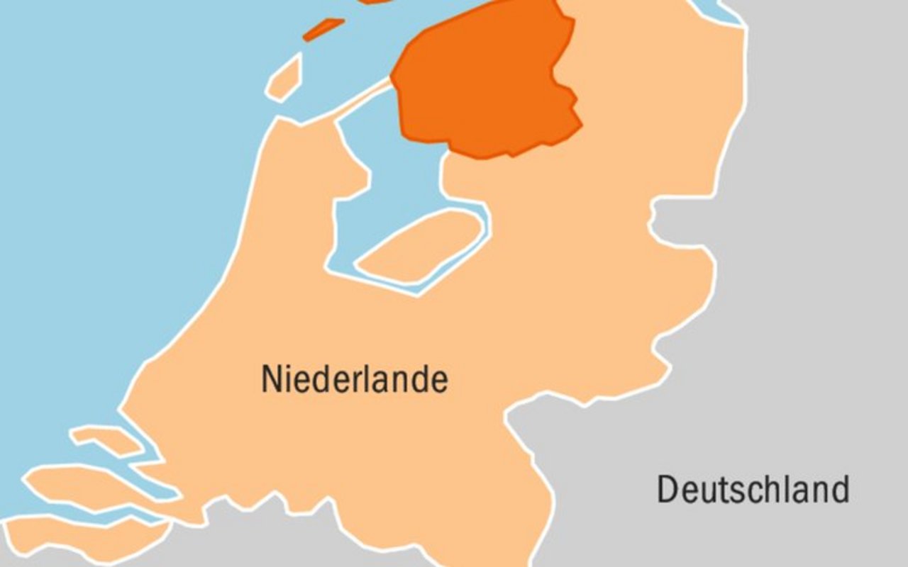Holland ist praktisch gleich gross wie die Schweiz. Die markierte Provinz Friesland ist eine Milch-Hochburg.