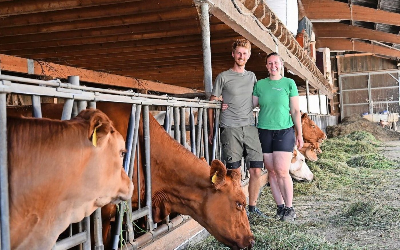 Chantal Weber und Stefan Wisler schauen optimistisch in die Zukunft, auch wenn noch einige Unsicherheiten bestehen. An Bewährtem möchten sie festhalten, aber auch ihre eigenen Ideen verwirklichen.  