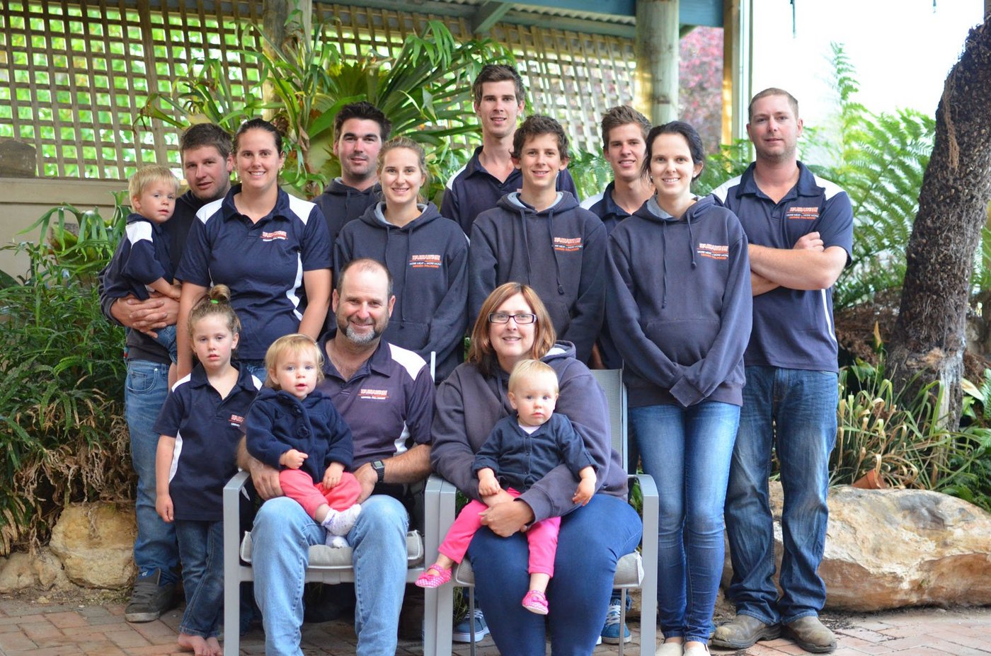 Bewirtschaften eine 1‘200 Hektaren-Farm in Australien: Die Familie Galpin. Sie betreiben ... (Bilder: Liz Harfull)