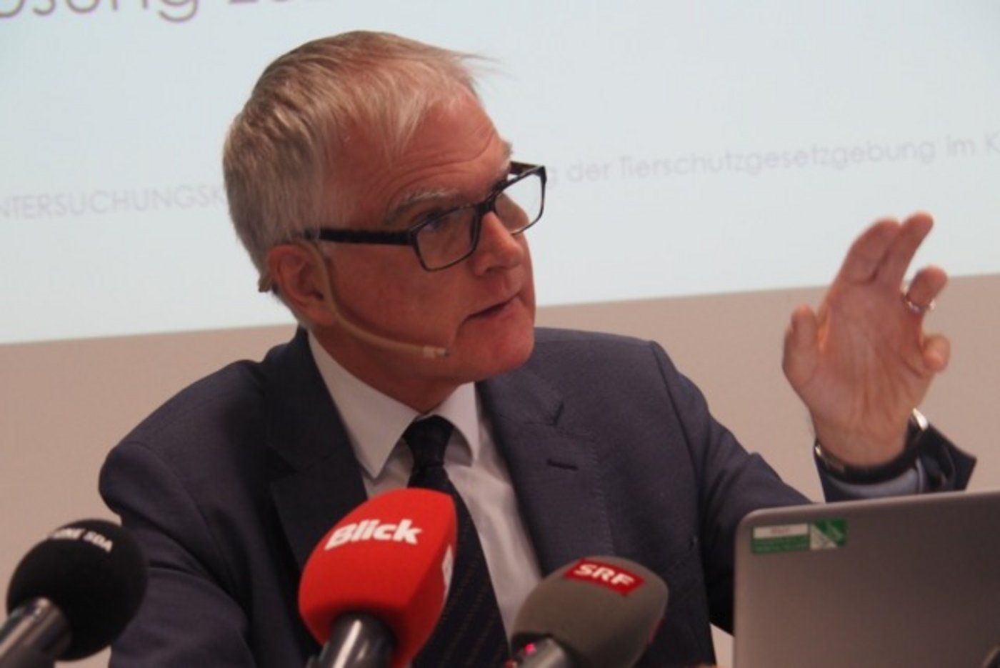 Hanspeter Uster leitete die Untersuchungskommission, die die Vorwürfe gegen die Regierung klären sollte. (Bilder Christian Weber)