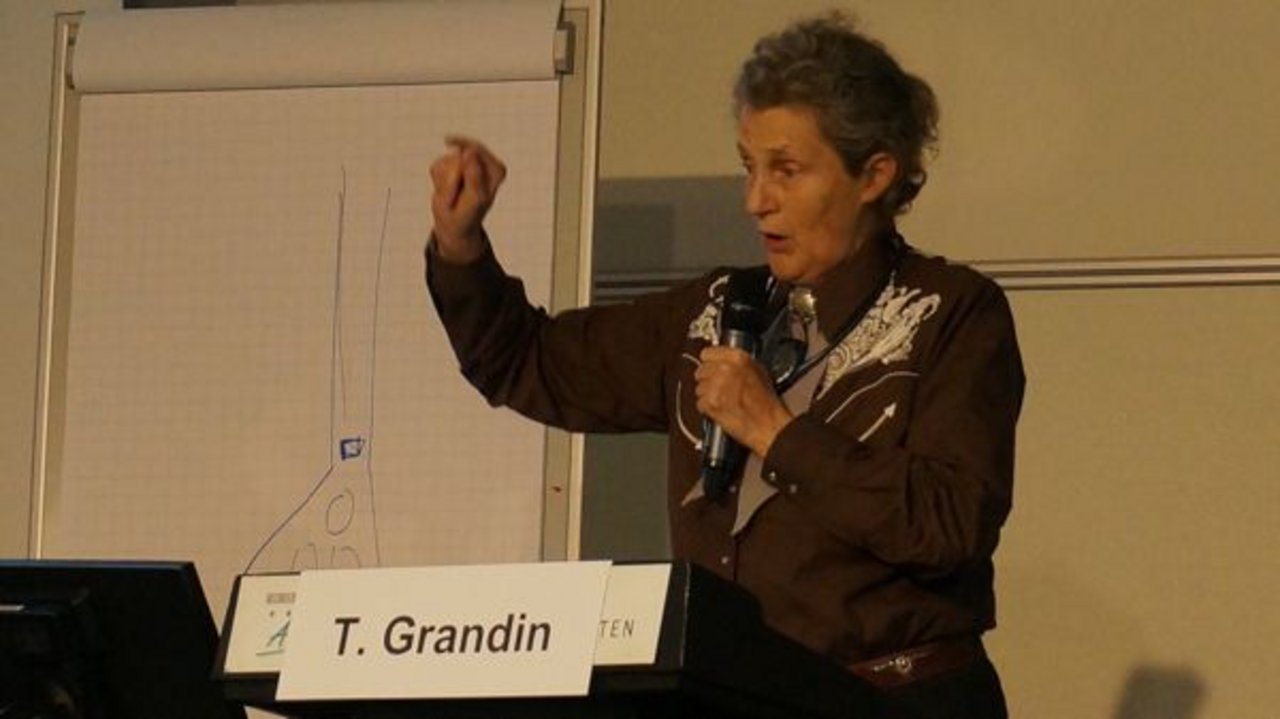 Temple Grandin ist in den USA eine bekannte Professorin für Tierwohl. Die 68-Jährige ist Autistin. (Bild Deborah Rentsch)