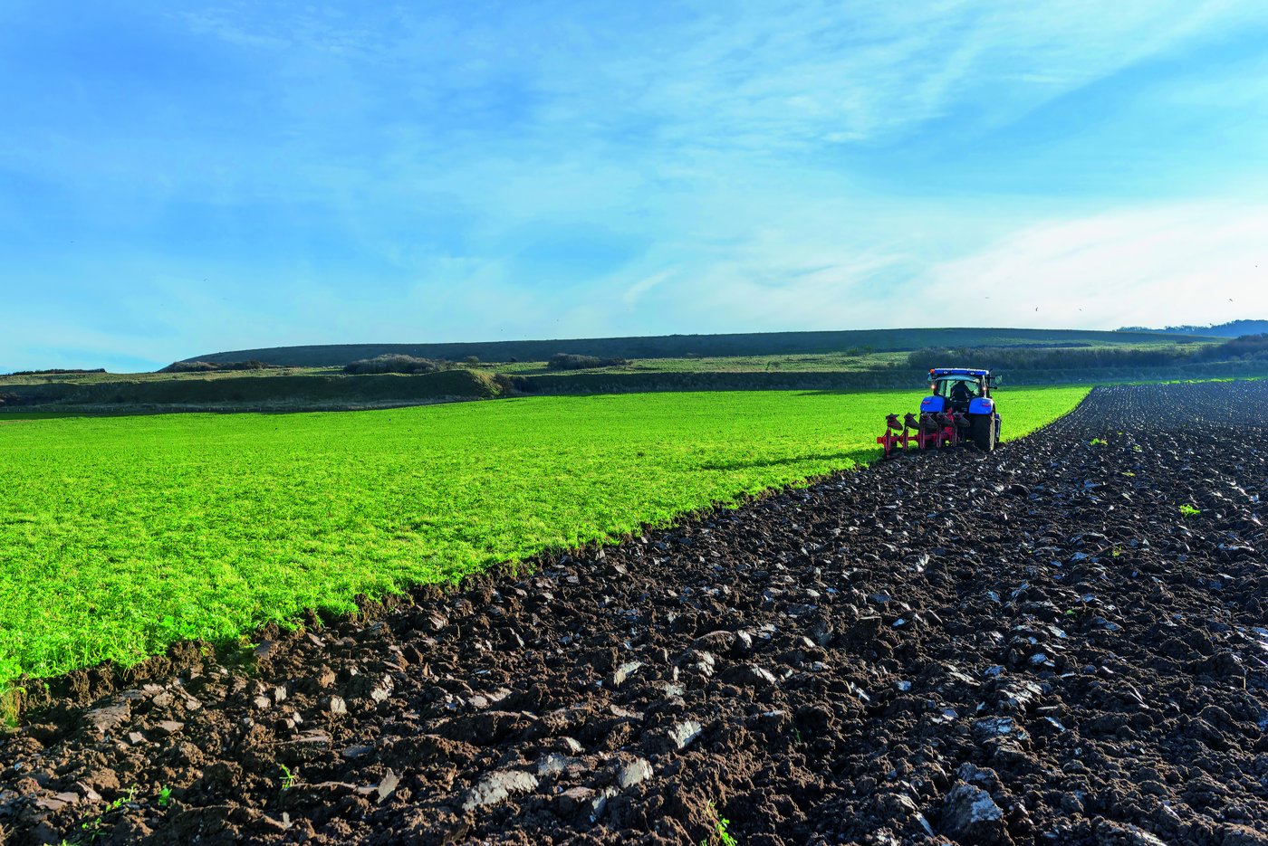 Ohne Glyphosat sehen sich Maisbauern gezwungen, im Direktsaatverfahren wieder vermehrt den Pflug einzusetzen.