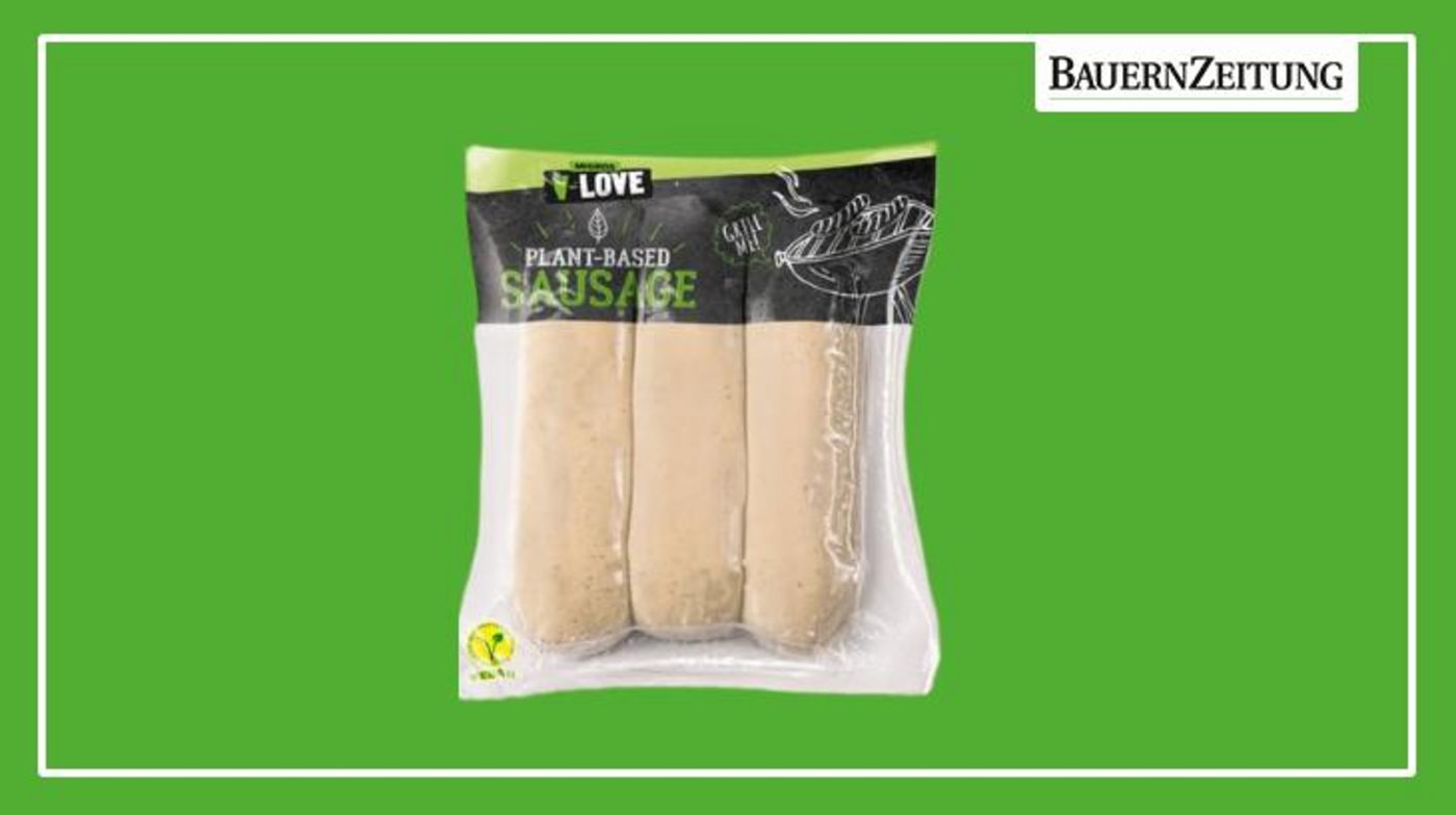 Migros lancierte kürzlich seine vegane Linie «V-Love». Unter den Produkten findet man auch Bratwürste. (Bild Migros)