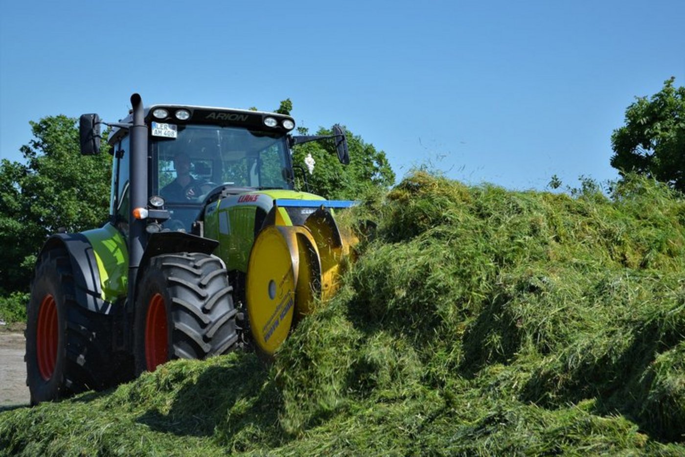 Deutsche Landtechnik verkauft sich derzeit gut. (Bild pd)