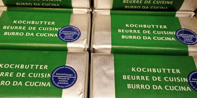 Schon letzten Winter importierte Migros Kochbutter, das sorgte für  Ärger in der Branche. (Bild mg)