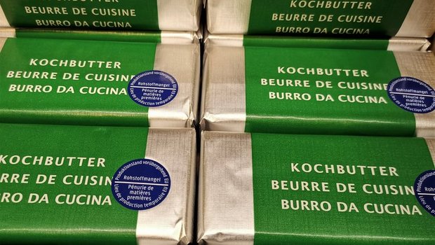 Schon letzten Winter importierte Migros Kochbutter, das sorgte für Ärger in der Branche. (Bild mg)