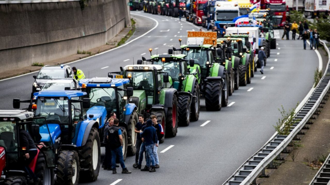 Bauernproteste in den Niederlanden: Deutsche Landwirte solidarisieren sich Die holländischen Bauern planen Demonstrationen für morgen. (Bild farmers defense force)