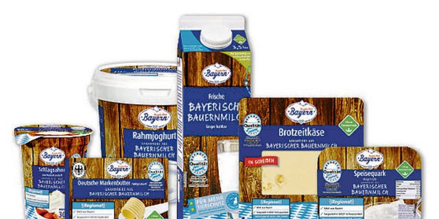 Die Milchlinie.(Bild Lidl)