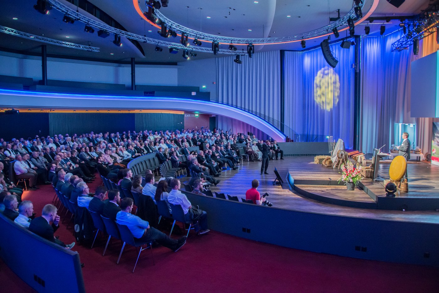 Gekommen war alles, was Rang und Namen in der Milchbranche hat.