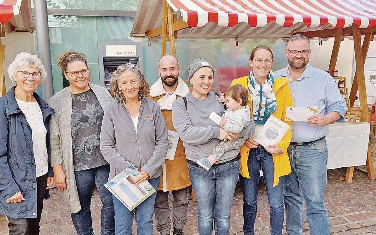 Alle Chutney-Finalist(innen) gehörten am Herbst- und Erntefest in Frauenfeld zu den Gewinnern und freuten sich über die Preisvergabe.