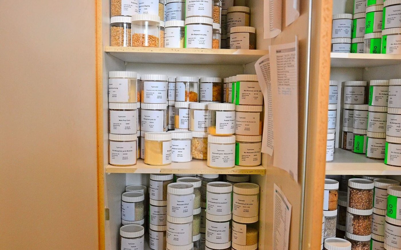 Für jedes Produkt zeigt ein Muster, wie es aussehen sollte.