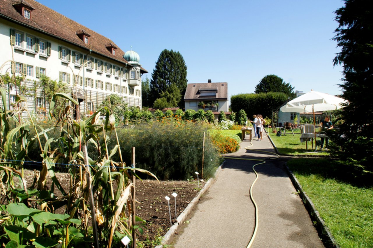 Die Klosteranlage in Solothurn, in der im 18. Jahrhundert die letzten Kapuzinermönche lebten, bietet sich für den Bildungssortengarten an. 