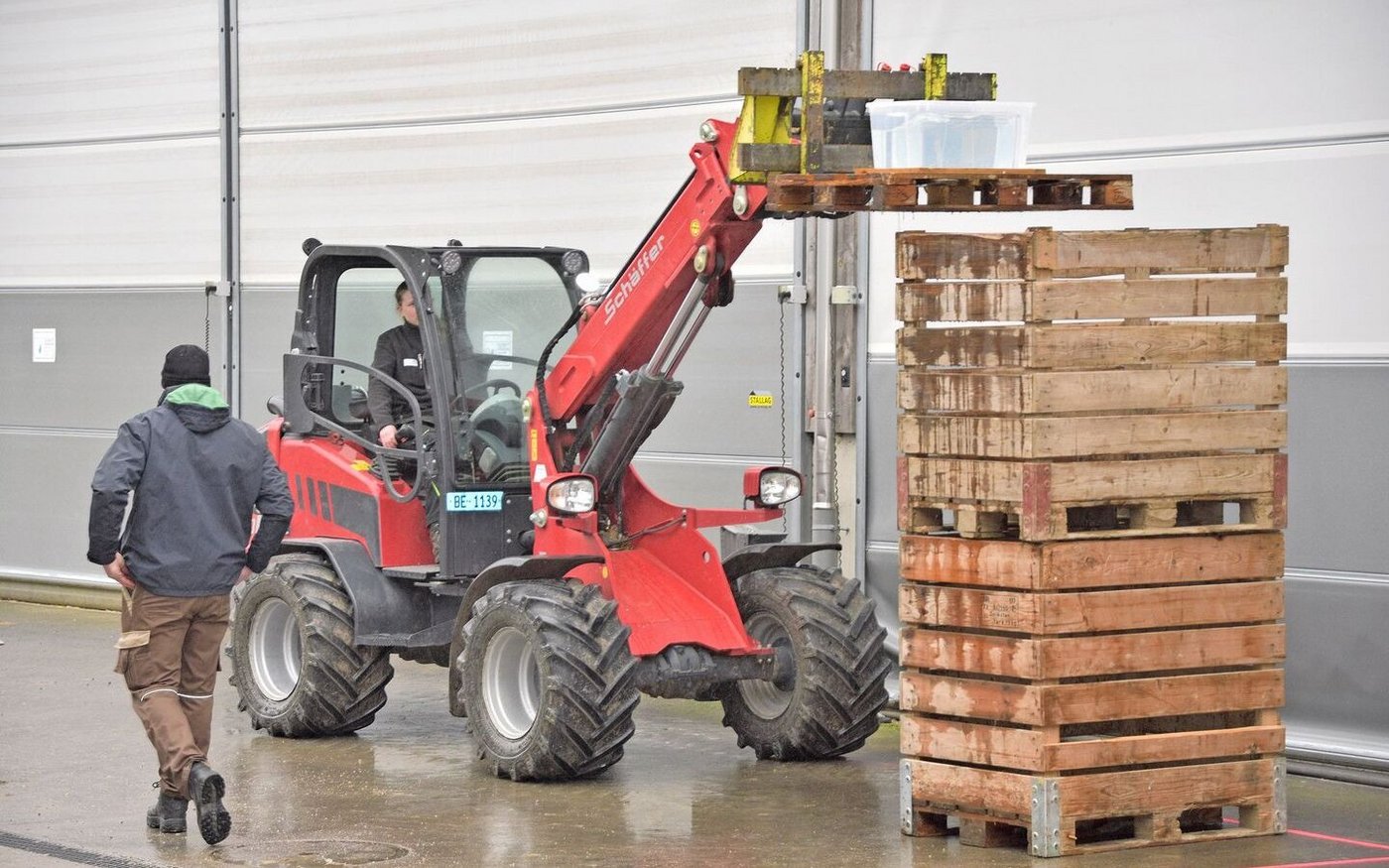 Hier ist Konzentration beim Fahren gefragt: Ja kein Wasser verlieren, lautet die Devise. 