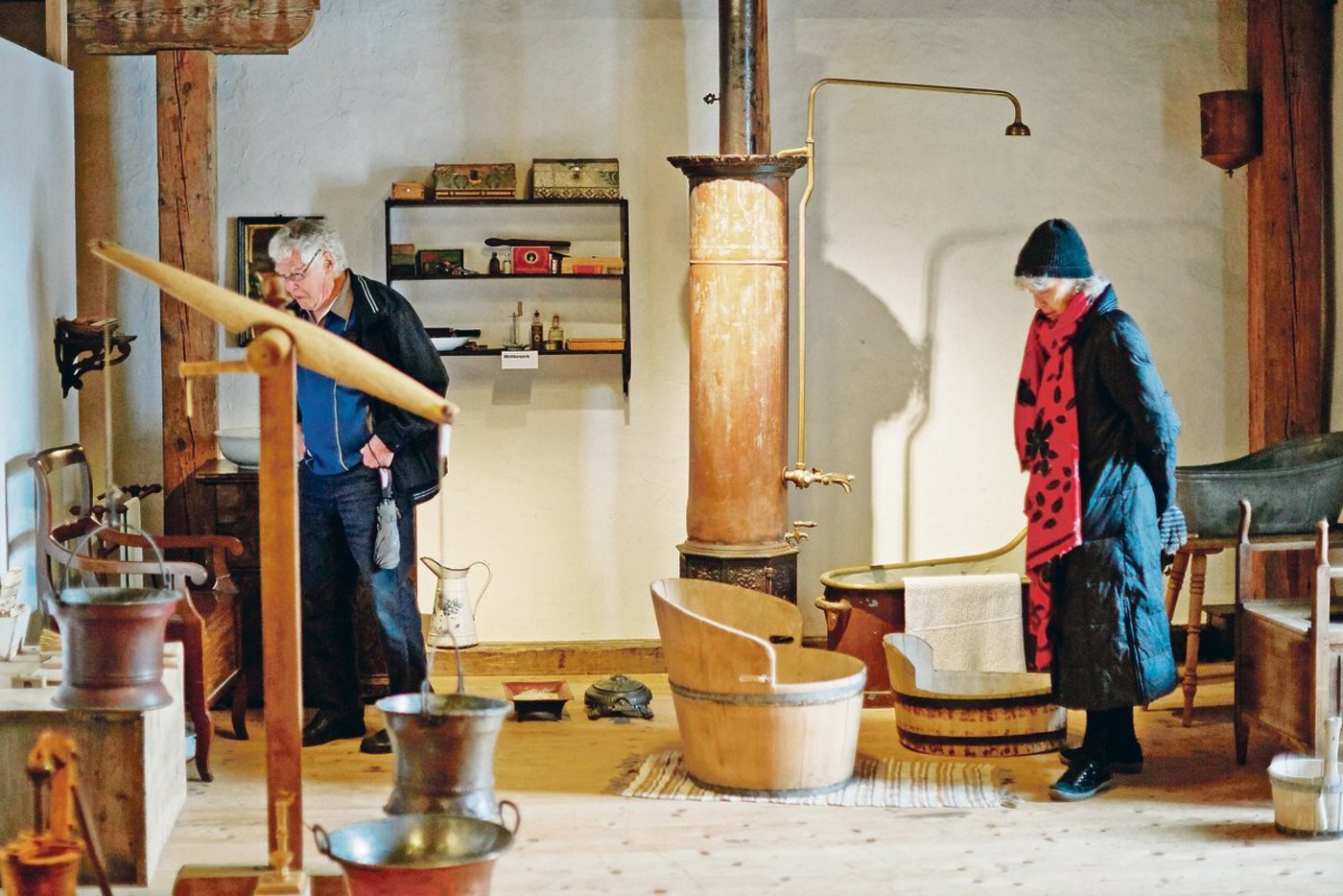 Das Schaudepot St. Katharinental in Diessenhofen dokumentiert das Alltagsleben unserer Vorfahren.(Bild Samir Seghrouchni)