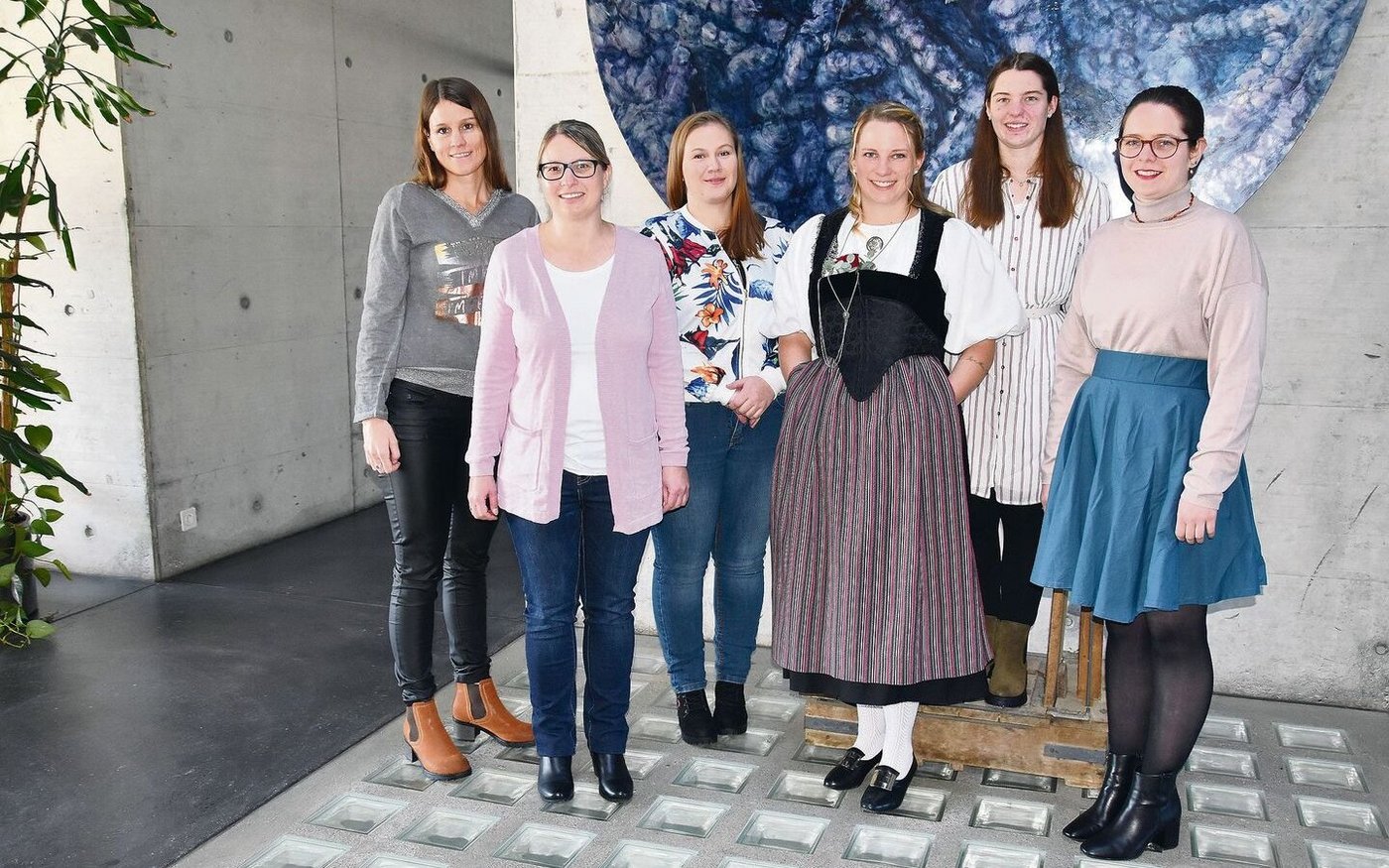 Diese glücklichen Absolventinnen kamen aus dem Kanton Aargau.