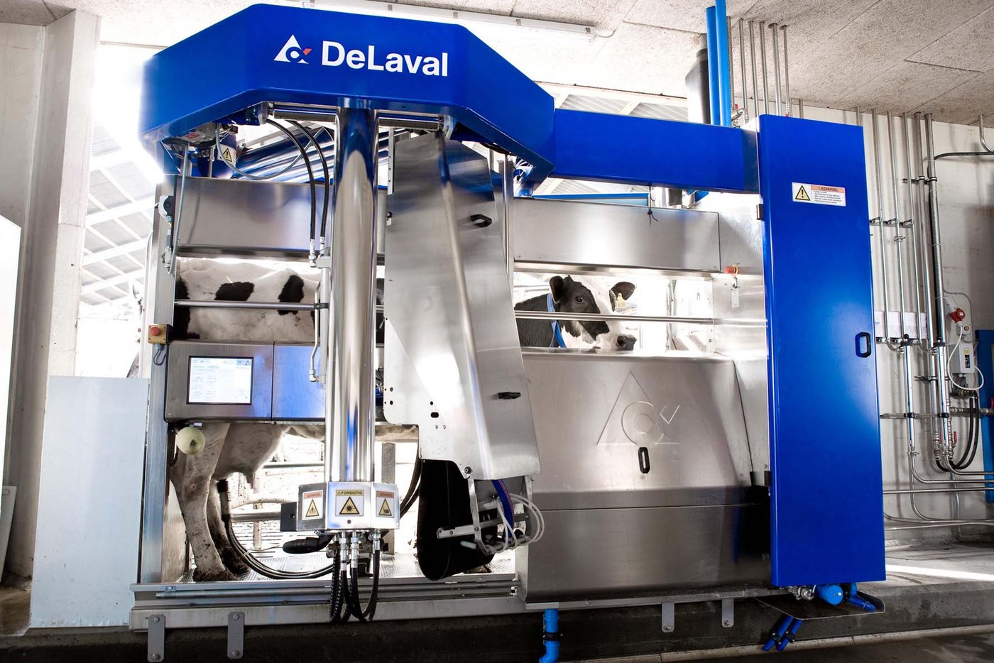DeLaval produziert unter anderem Melkroboter. (Bild zVg)