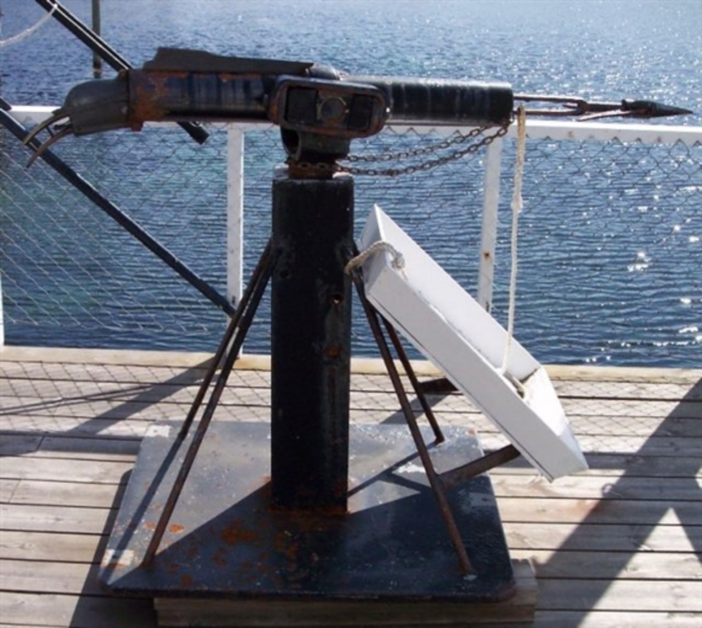 Harpune eines Walfängers. (Bild Stahlkocher) 