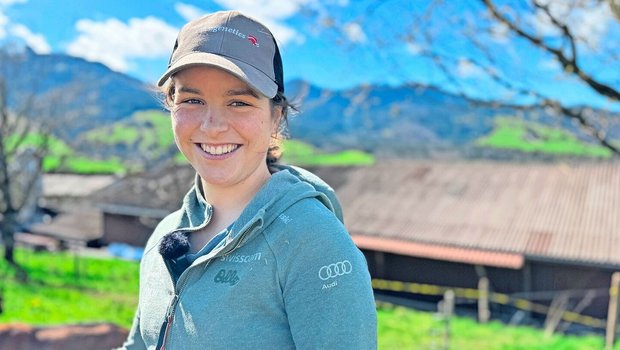 Wenn sie von der Landwirtschaft erzählt, strahlt ihr Gesicht. Es sei unter anderem der Kontakt mit den Tieren, dem Wetter und der Arbeit zu Hause, den sie so schätze.