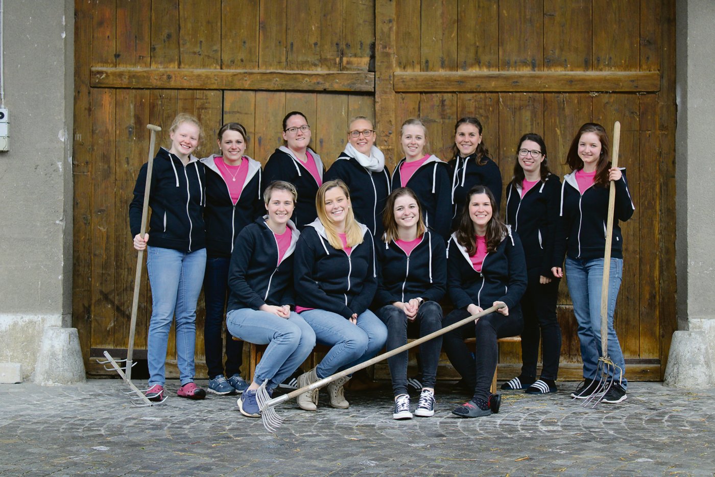 Diese Absolventinnen haben den Vollzeitkurs besucht und abgeschlossen und nehmen viel neues Wissen mit. 