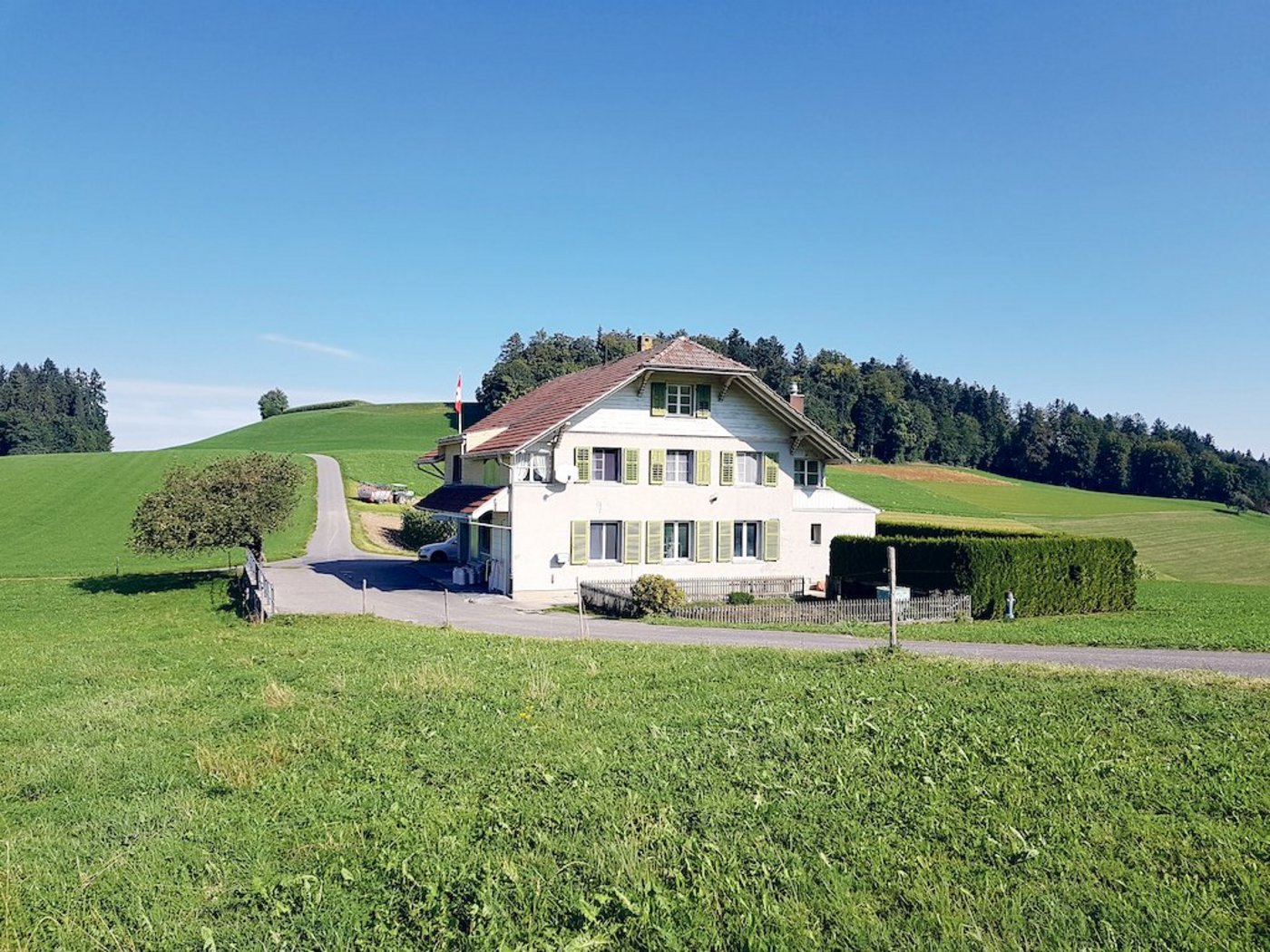 Gleich zwei Jubiläen hätte die Käserei Ganzenberg heuer feiern können. Wann aber genau die Käseproduktion aufgenommen wurde, ist nicht bekannt; das Protokollbuch ist verschwunden.(Bild bh)