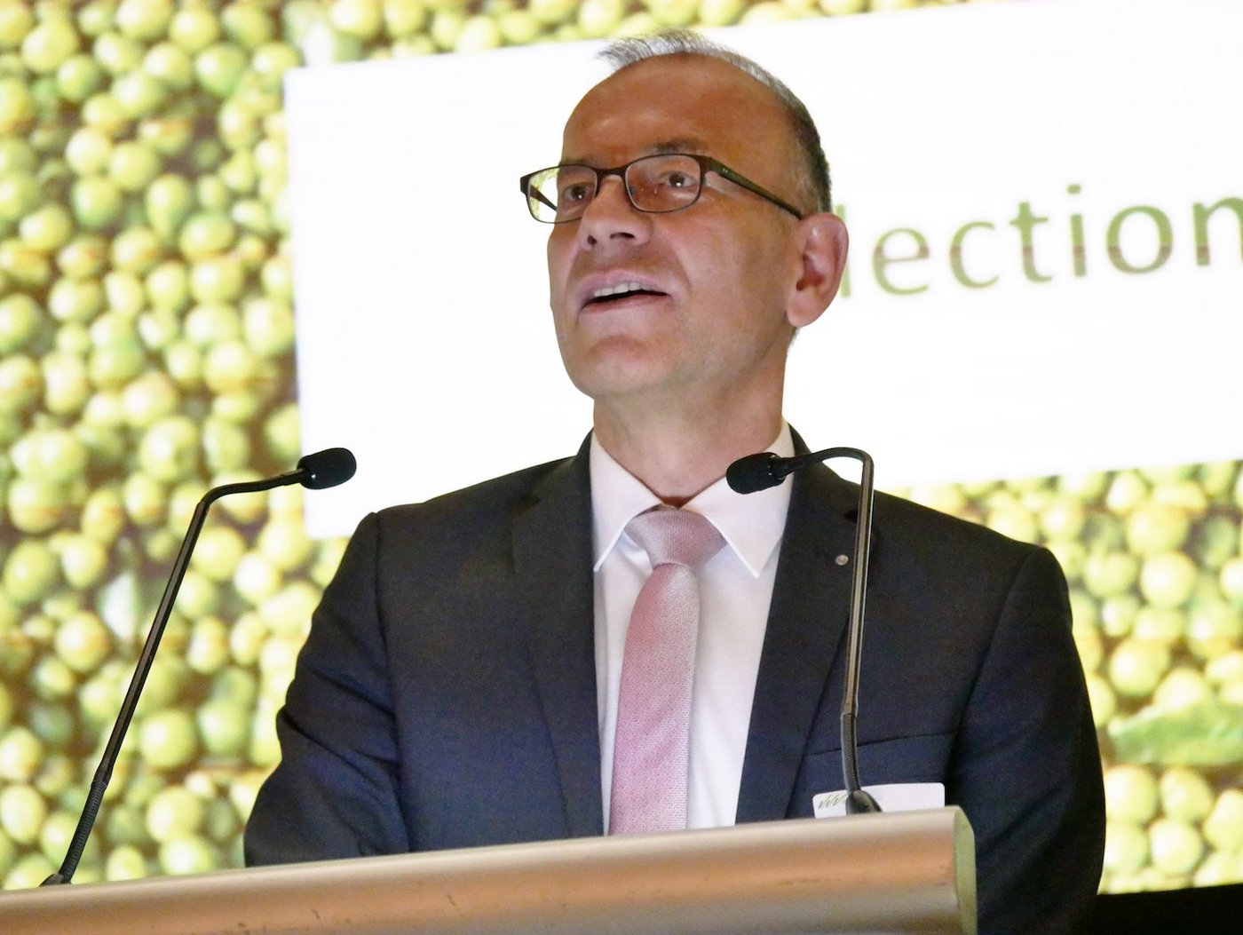 VSGP-Präsident Hannes Germann in Montreux. (Bild David Eppenberger)