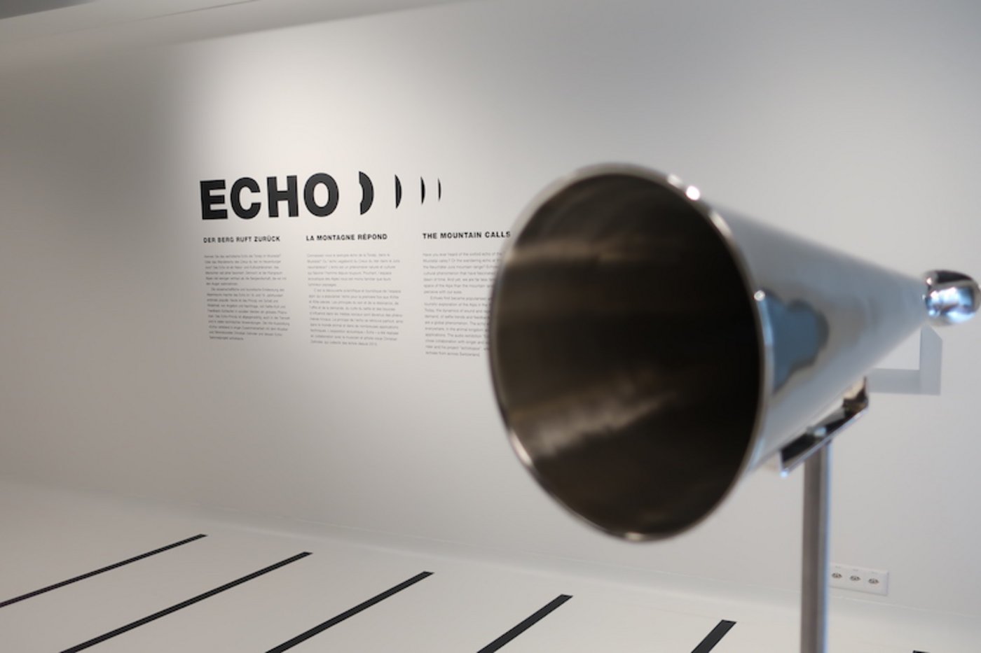 Trichter und Schallrohre verstärken die Stimme, z. B. beim Rufen des Alpsegens. (Bild et)