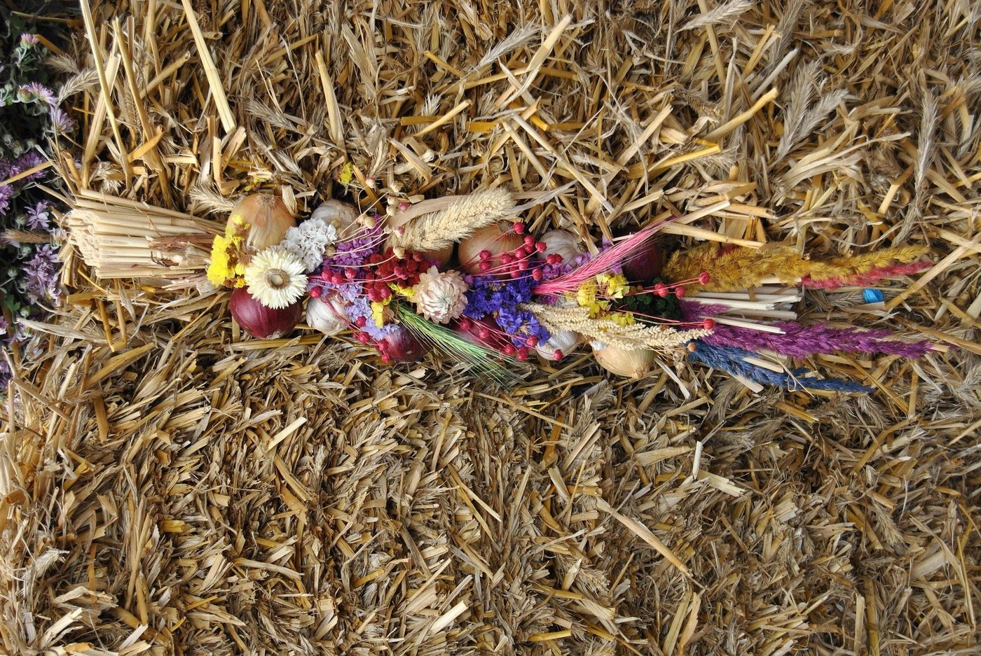 Der Zwiebelzopf ist ein Aushängeschild der Veranstaltung. (Bild Pixabay)