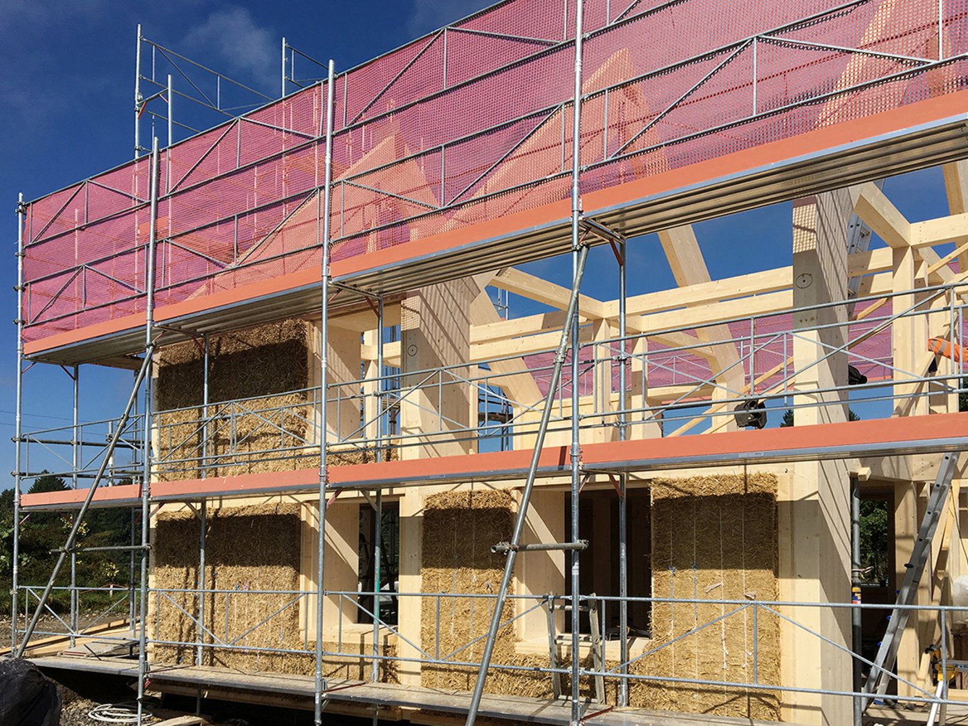 Bauarbeiten sind im Gange. (Bild Atelier Schmidt)