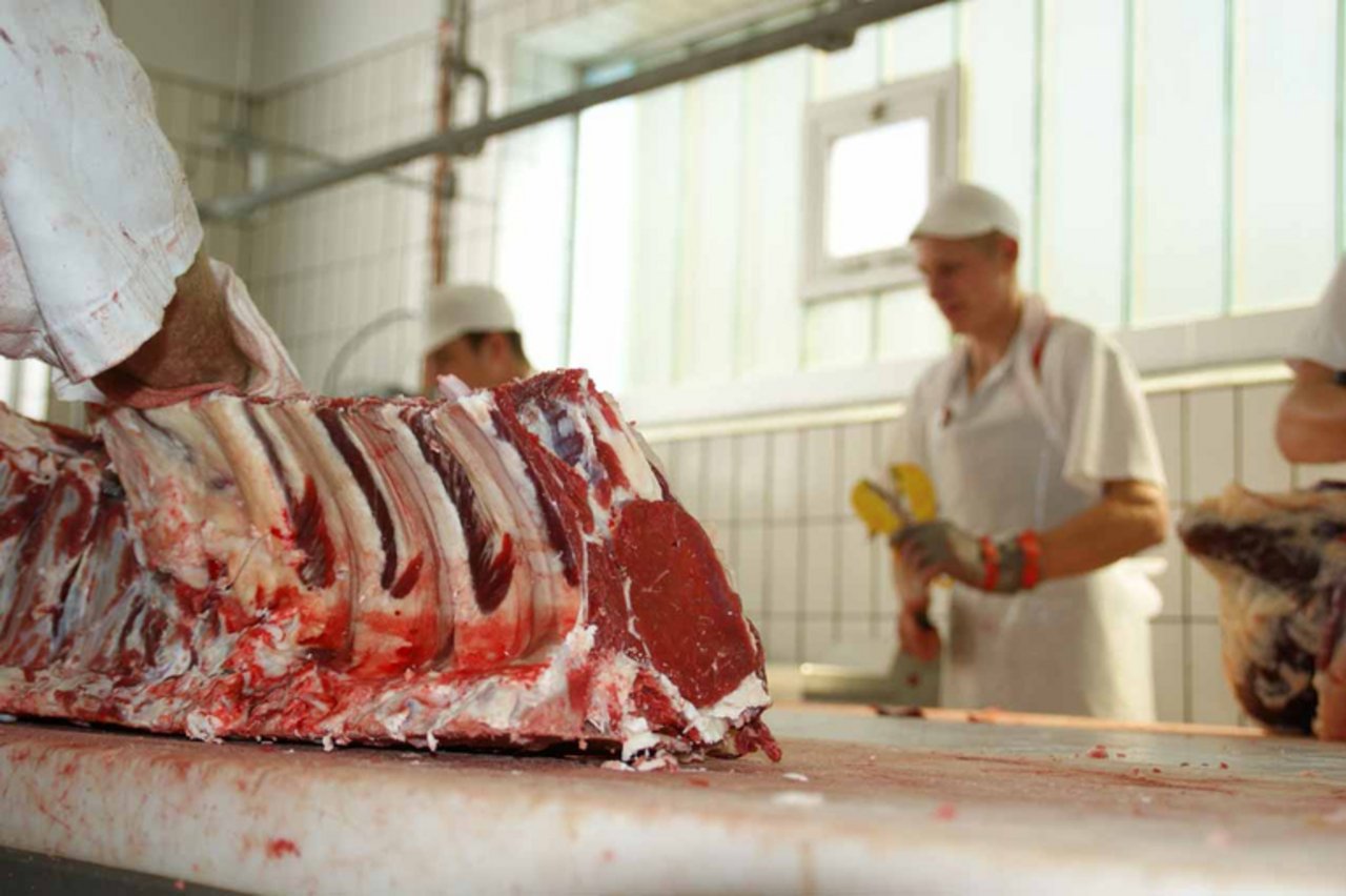 Die Anzahl geschlachteter Rinder sank gegenüber dem Jahr 2017 um 3,1 Prozent auf 3,4 Mio. Tiere. (Bild lid)