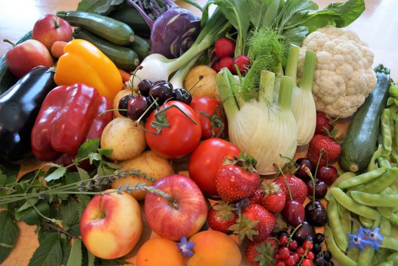 Obst und Gemüse sind immer noch die beliebtesten Bioprodukte. (Bild Ruth Aerni)
