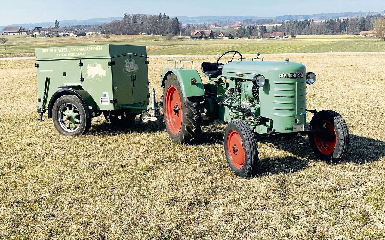 Dieser Traktor gehört zwar Felix Rutz, steht jedoch für die nächsten fünf Jahre im bisherigen Umfang der Falso zur Verfügung.