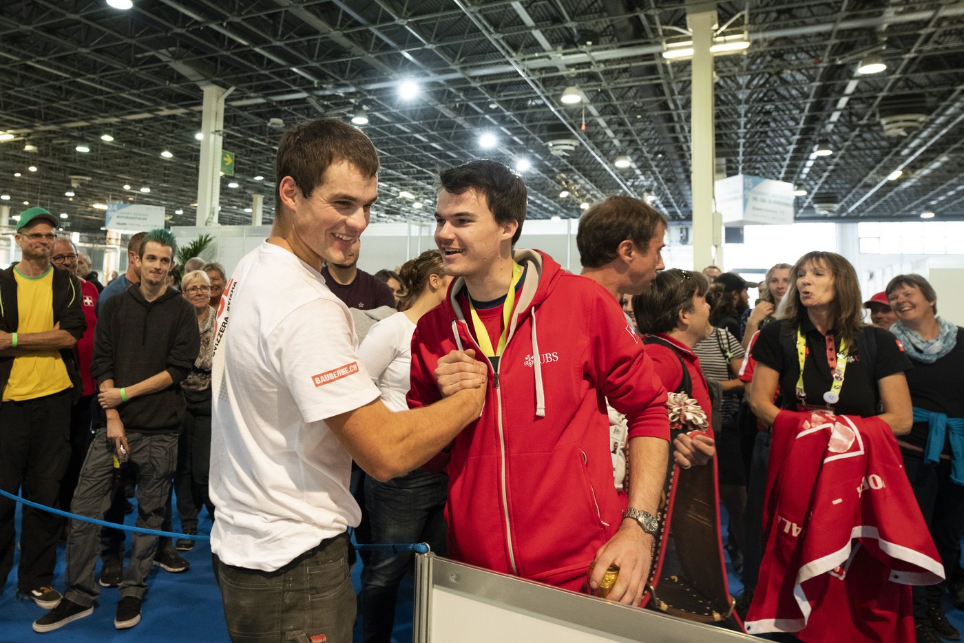 Grosse Freude über den Sieg. 