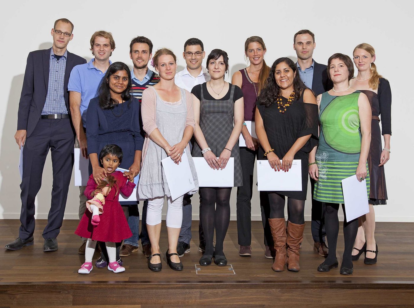 Schliesslich haben auch noch 14 Master-Studierende ihr Diplom erhalten. (Bild: HAFL/zVg)