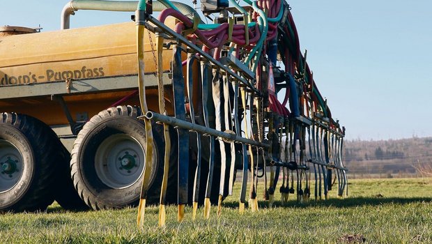 Während der milden Tage hat man vielerorts Landwirte beim Güllen beobachten können. Ob dies zulässig ist, müssen Landwirte am besten mittels Checkliste der Kantone beurteilen. 