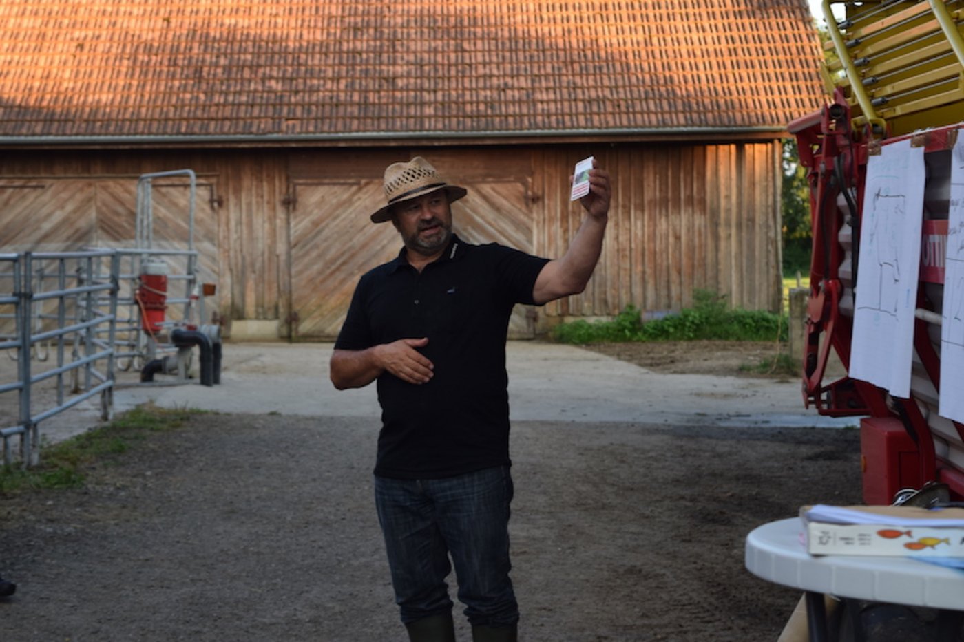 Bruno Ottiger vom BBZ Arenenberg stellte die Obsalim-Methode vor.