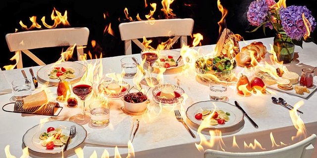 Bei der Aktion "All you can't eat" wurden verschiedene Lebensmittel in einem typisch schweizerischen Gericht ersetzt, da sie durch den Klimawandel in der Schweiz in Zukunft nicht mehr verfügbar sein könnten. (Bild allyoucanteat.ch)