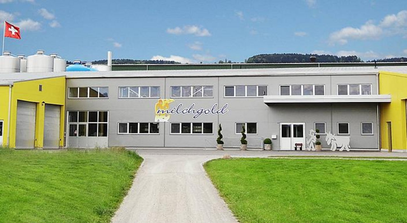 Die Freiämter Käserei in Auw AG vermietet das Gebäude und die Infrastruktur an die Milchgold Käse AG und an die Milchgold Handels AG.(Bild zVg)