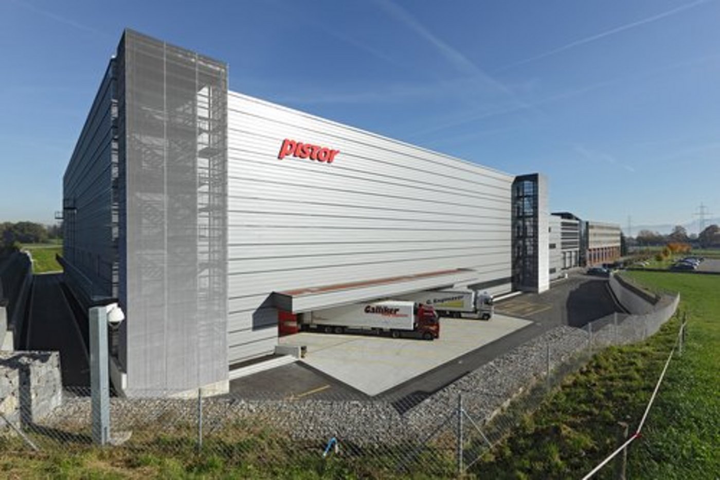 Das Warenumschlagszentrum von Pistor in Rothenburg LU. (Bild: zvg/Pistor)